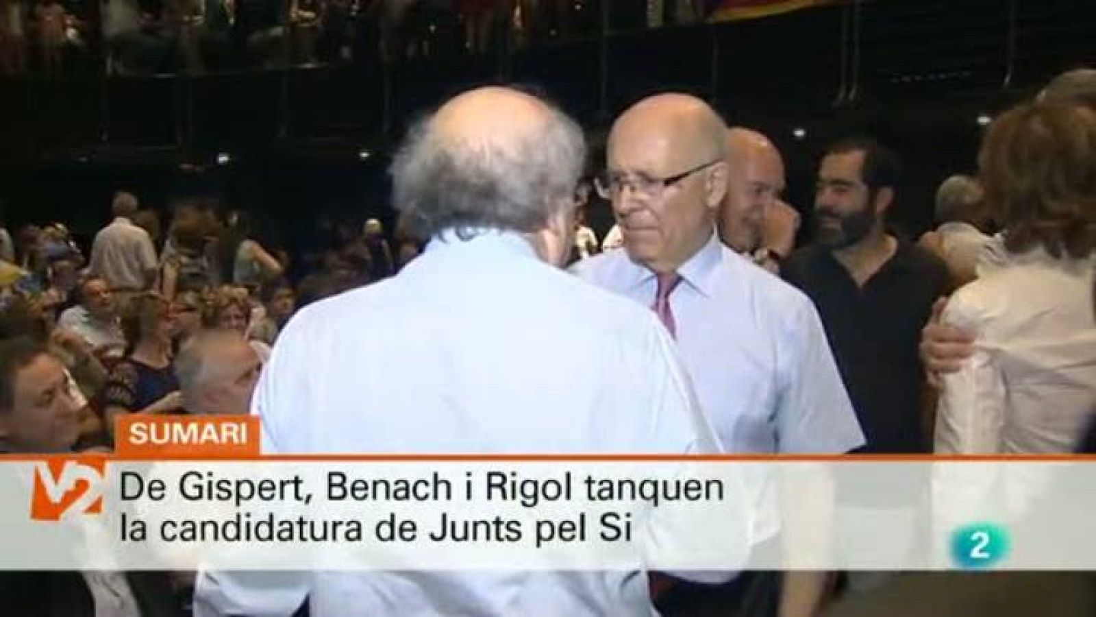 Vespre a La 2 - Informatiu - 10/08/2015