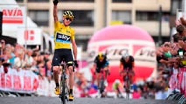Telediario 1 - Froome, la guinda para la Vuelta 2015