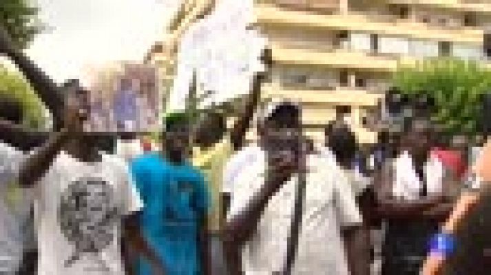 Incidentes en Salou tras la muerte de un senegalés 