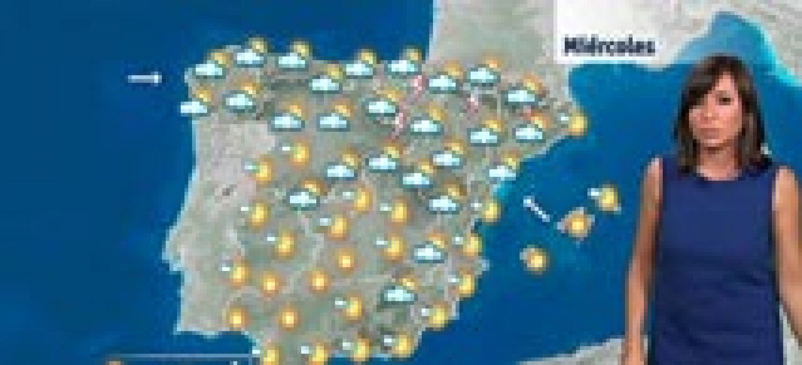 El tiempo: El frente frío que entra por el oeste trae tormentas y desce | RTVE Play