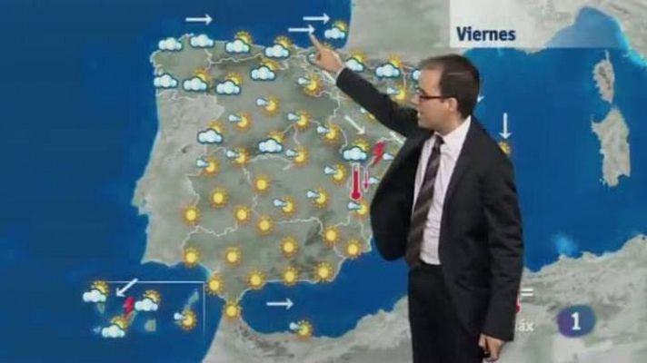 El tiempo en Castilla-La Mancha - 13/08/15