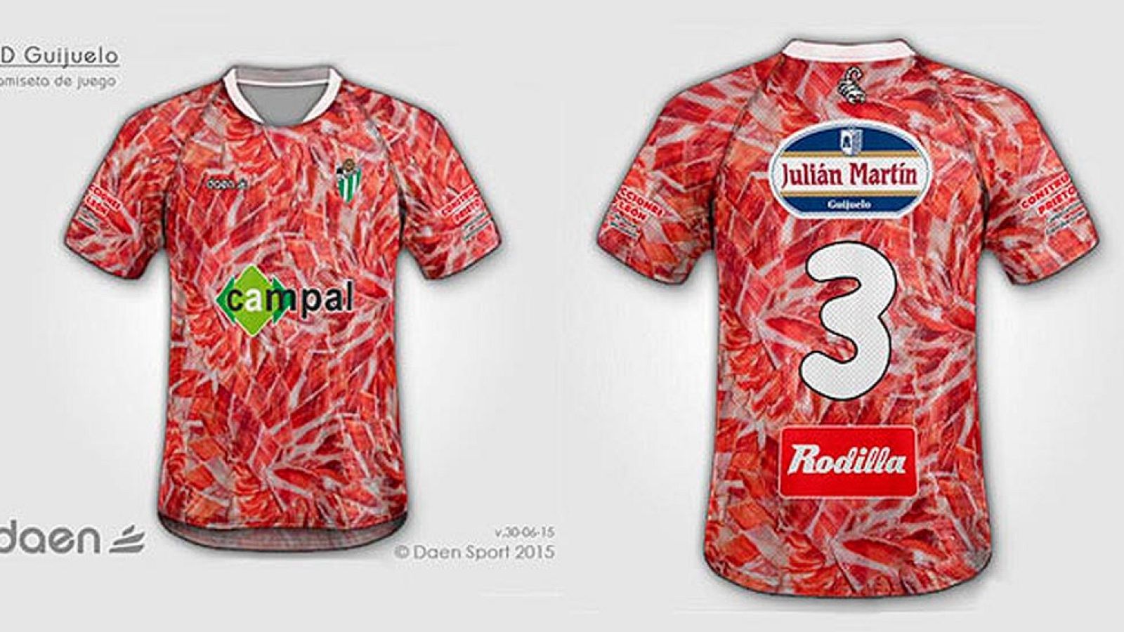 La camiseta jamonera del Guijuelo