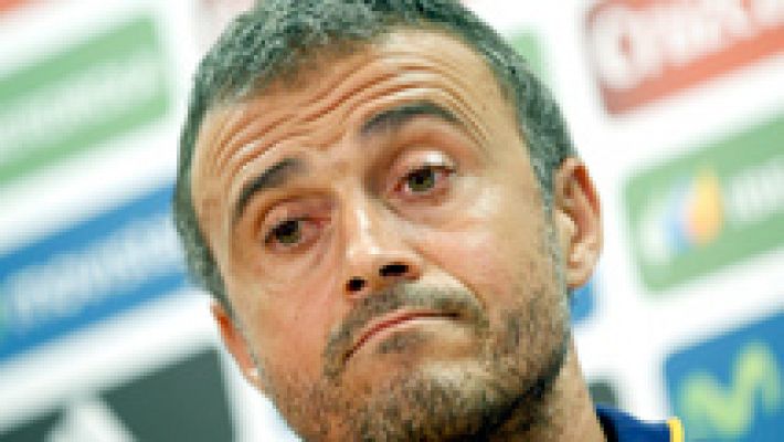 Luis Enrique: "¿Pedro titular? No tomo decisiones en función del mercado"