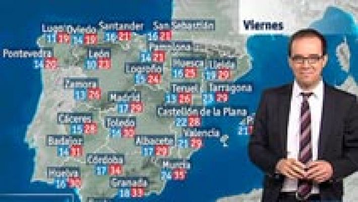 Inestabilidad y descenso de temperaturas