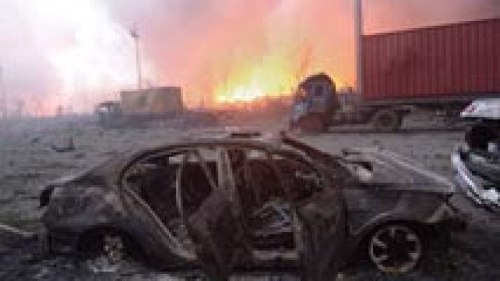 Tianjin intenta recuperarse tras la explosión 