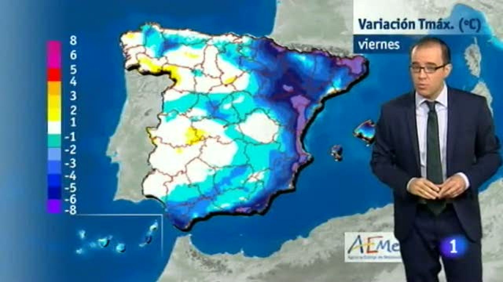 El Tiempo en Extremadura - 14/08/15