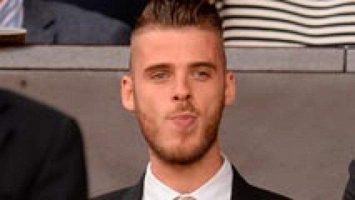 Telediario 1 - La afición del Madrid esperaría un año a De Gea