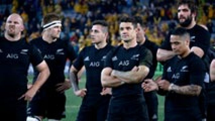 Telediario 1 - Los 'All Blacks', defensores de la seguridad en los aviones