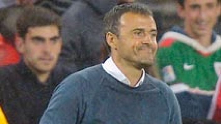 Telediario 1 - Luis Enrique asume la responsabilidad de la derrota