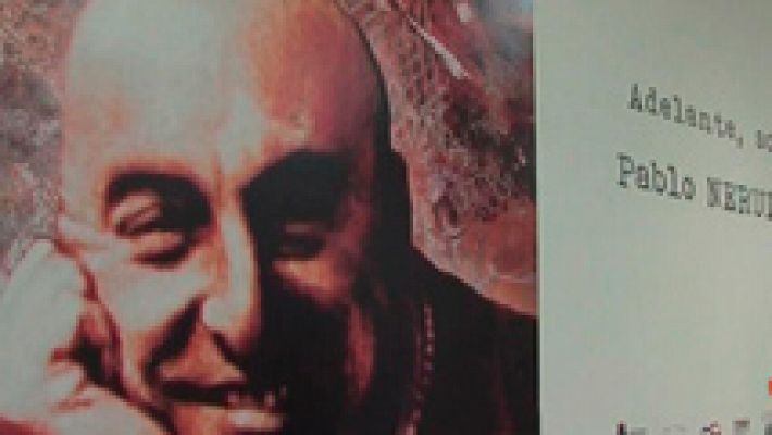Informativo 24h - Una exposición recuerda en Cantabria a Pablo Neruda