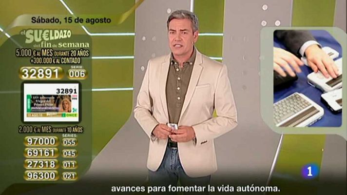 Sorteos ONCE - Sorteo ONCE - 15/08/15