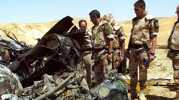 Informativo 24h - Se cumplen 10 años de la muerte en un helicóptero de 17 militares españoles en una misión humanitaria en Afganistán