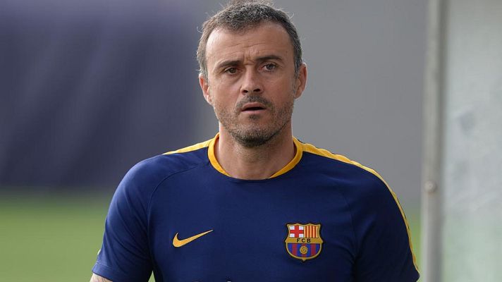 Telediario 1 - Luis Enrique: "Cuando juega el Barça, todo puede pasar"