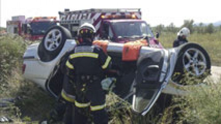 Se reducen ligeramente las víctimas mortales de accidentes