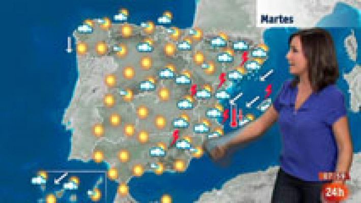 El tiempo - Tormentas en Cataluña