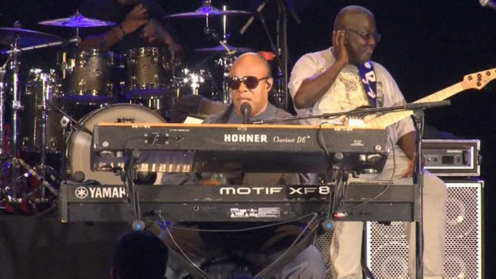 Telediario 1: Stevie Wonder realiza tres conciertos gratuitos | RTVE Play