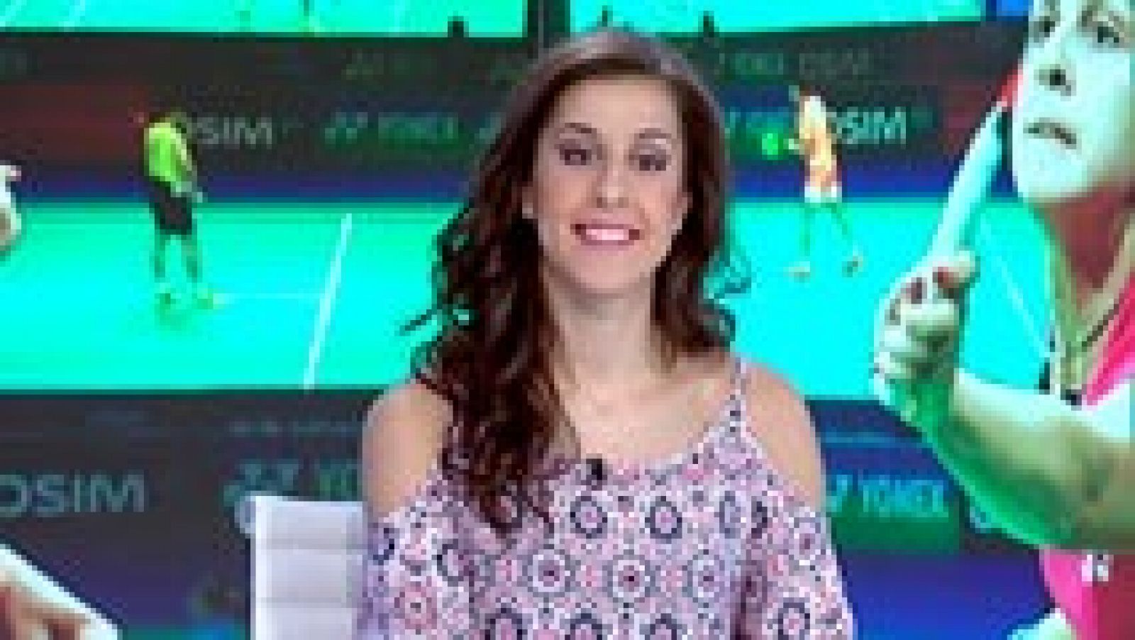 Telediario 1: Carolina Marín, bicampeona del mundo de bádminton, en TVE | RTVE Play