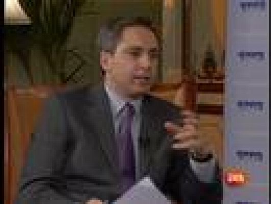 La noche en 24h - Trichet, entrevistado en TVE