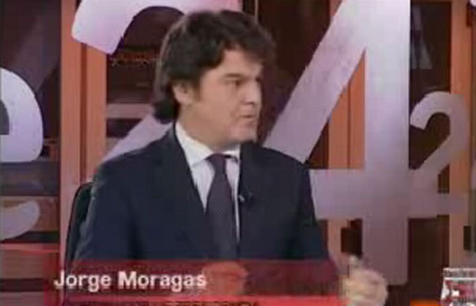 Jorge Moragas, coordinador de presidencia y relaciones internacionales del PP en 'La Nohe en 24 Horas' de TVE