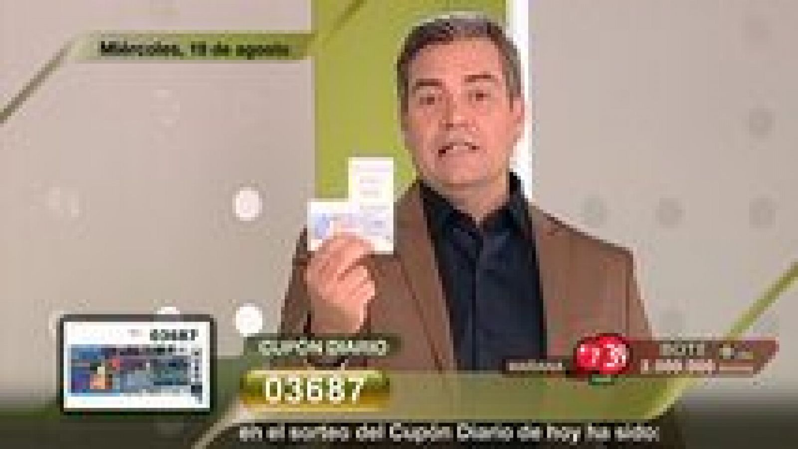 Sorteos ONCE: Sorteo ONCE - 19/08/15 | RTVE Play