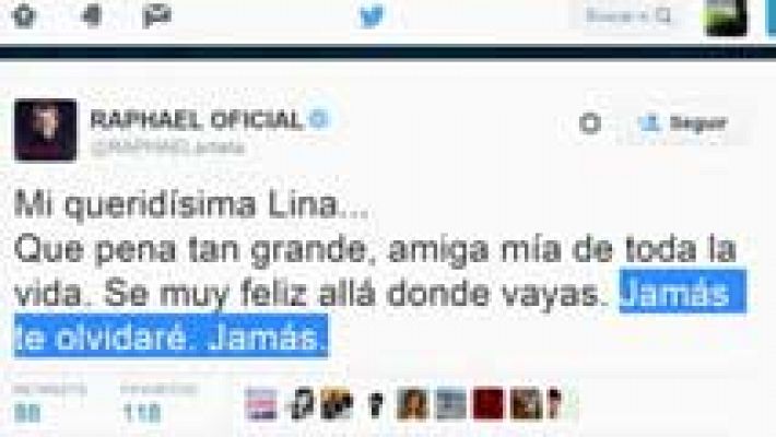 Telediario 1 - Hablan de ella sus compañeros y amigos