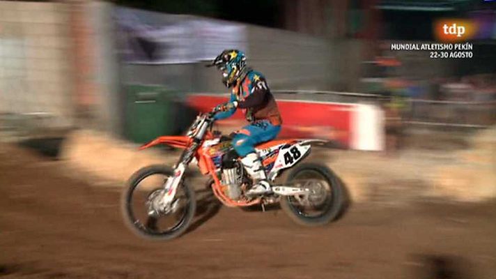 Motociclismo - Campeonato de España Supercross. Prueba Sacedón