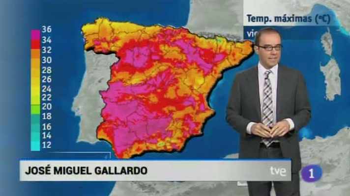 El tiempo en Castilla-La Mancha - 21/08/15