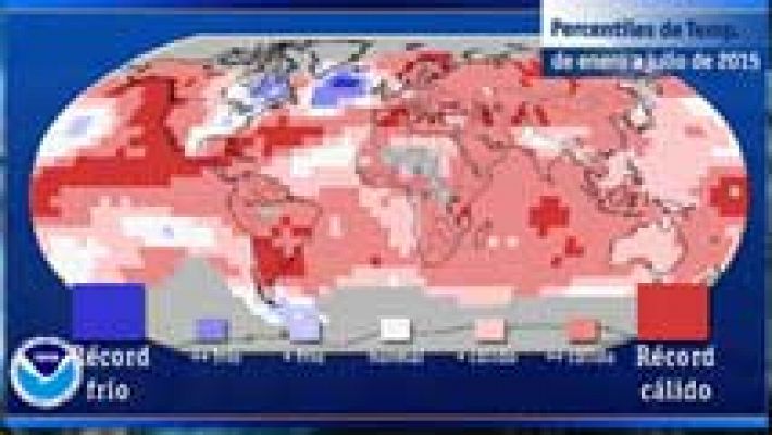 Telediario 1 - Julio fue el mes más cálido desde 1880