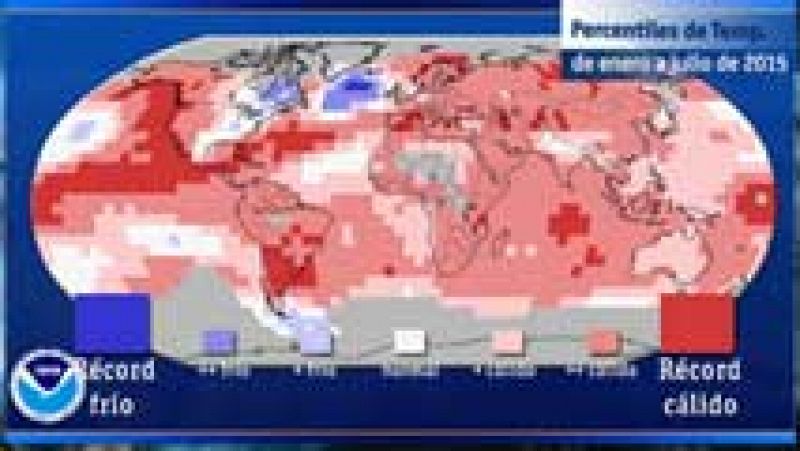 Julio fue el mes más cálido desde 1880