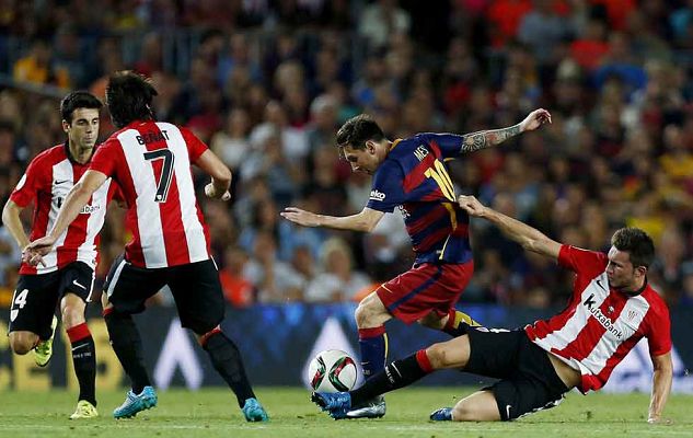 Telediario 1 - El Barça vuelve a verse las caras con el Athletic, esta vez en Liga