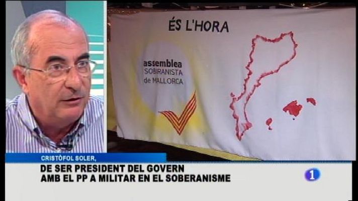 Informatiu Balear - Cristòfol Soler, expresident del govern: "Bauzá ha intentat fer un etnocidi"