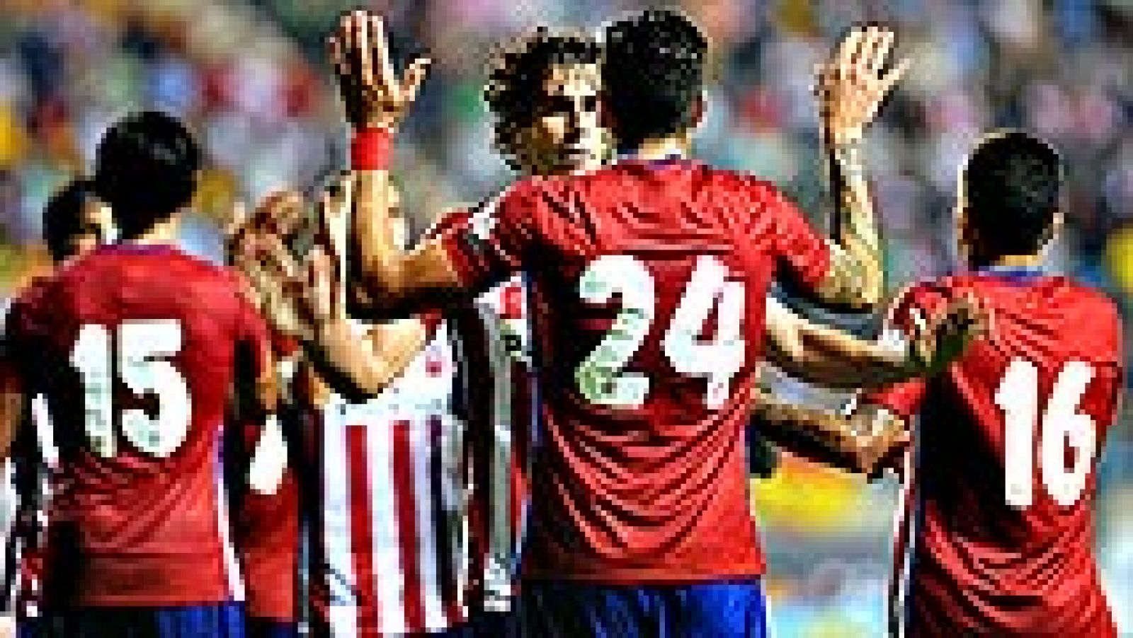 El Atlético de Madrid reinicia este sábado su ambición y sus aspiraciones, con el comienzo de la Liga en el Vicente Calderón frente a Las Palmas, de nuevo en Primera División trece años después, con el debut oficial del colombiano Jackson Martínez y