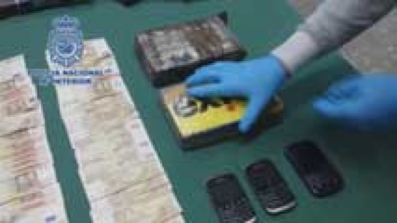 32 detenidos en Málaga e incautados 16 kilos de cocaína y varias armas