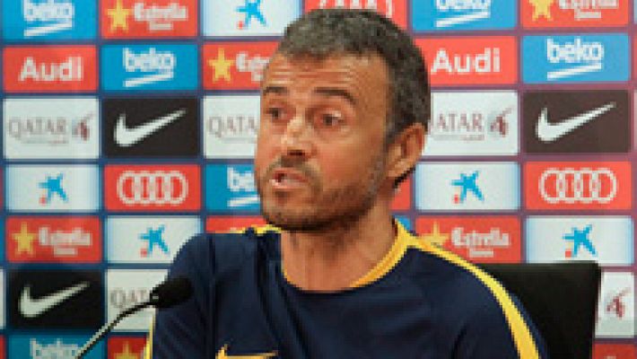 Telediario 1 - Luis Enrique: "Esta vez, las circunstancias nos favorecen"
