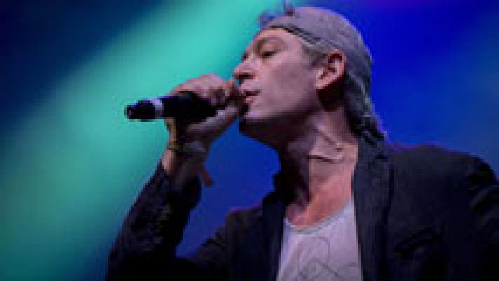 Matisyahu lanza un mensaje de paz en el Rototom ante banderas palestinas