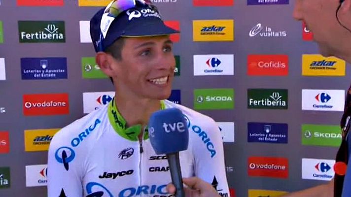 Vuelta ciclista a España - Chaves: "Vamos a dejarnos la piel por mantener el rojo"