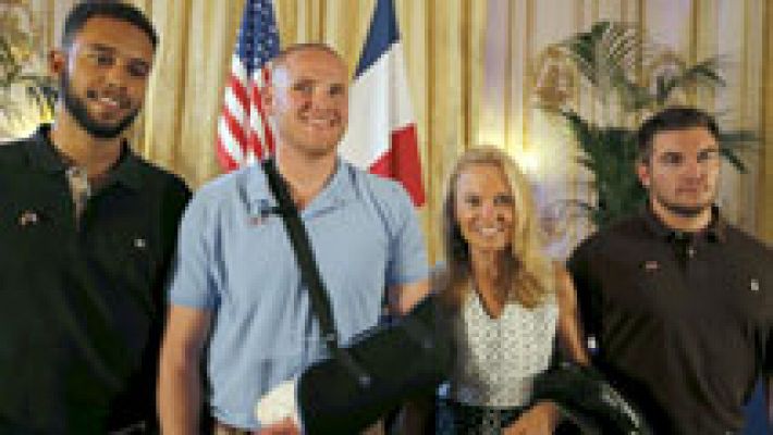 Telediario 1 - Telediario matinal en cuatro minutos (24-08-2015)