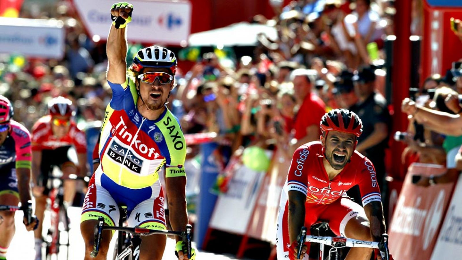 Sagan sí gana en la Vuelta y se reivindica en Málaga