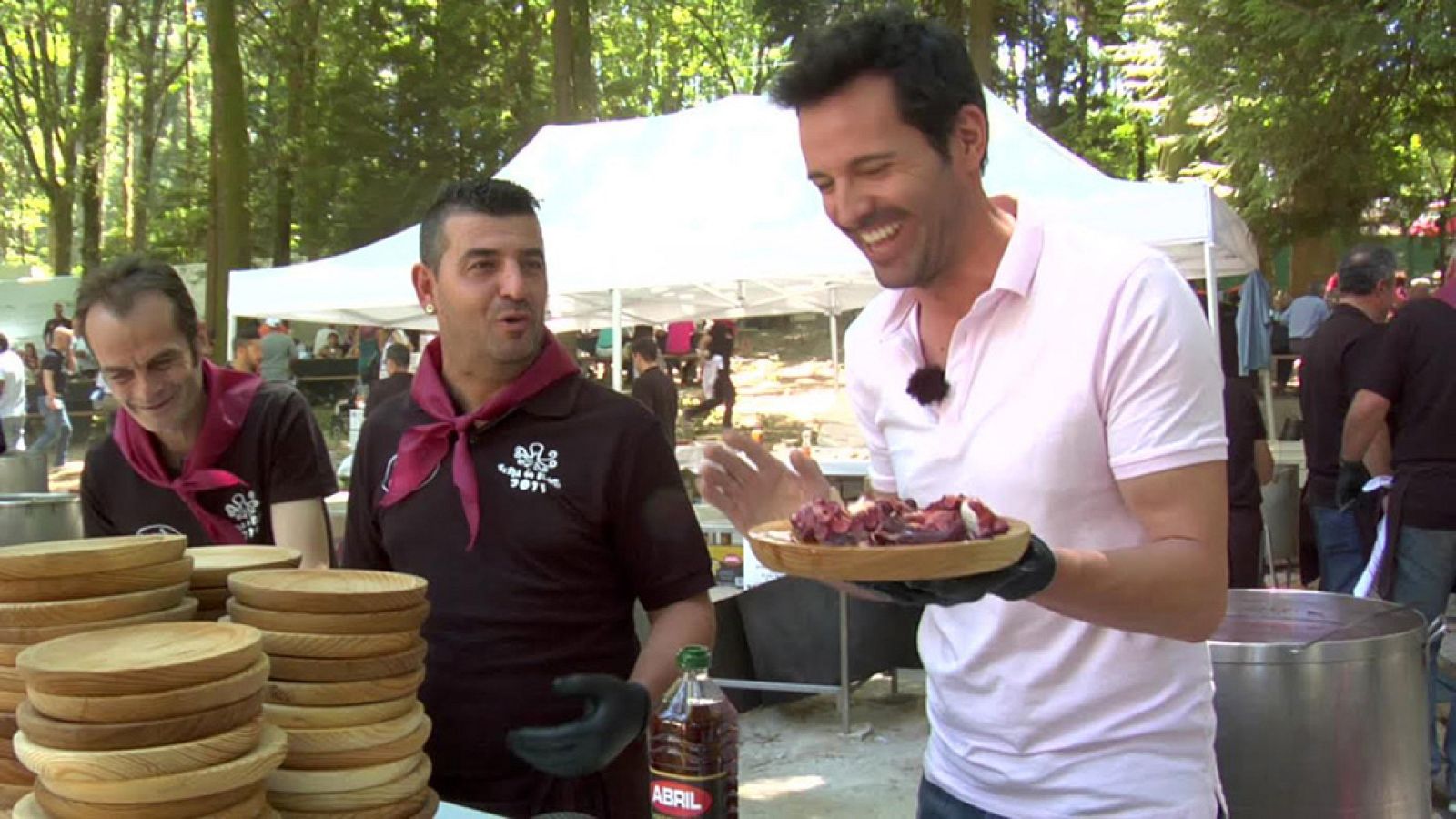 El pulpo y Juan Pablo, ¡los reyes de la fiesta!