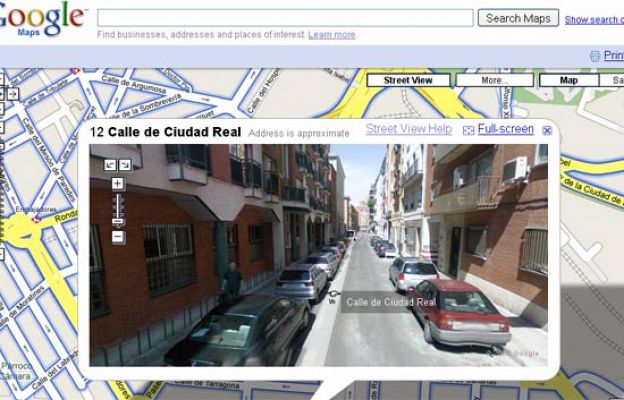 Google lanza en España Street view