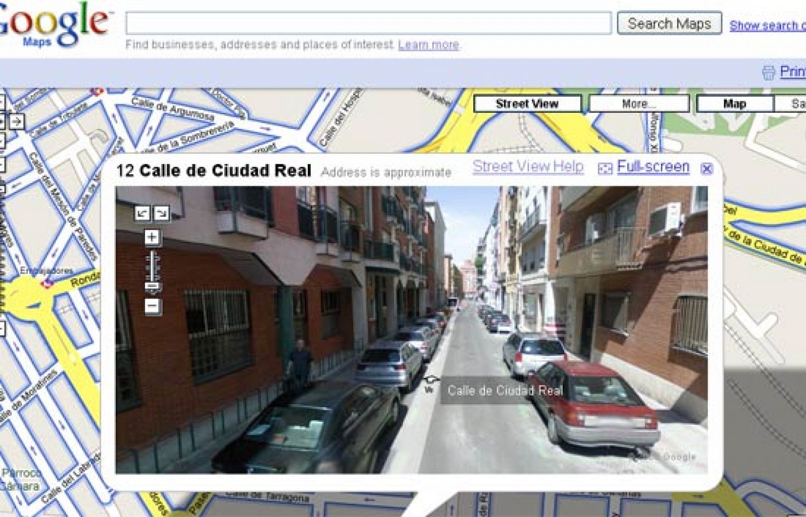 Recorridos virtuales gracias a 'Street view' de Google