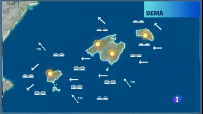 Informatiu Balear - El temps a les Illes Balears - 25/08/15
