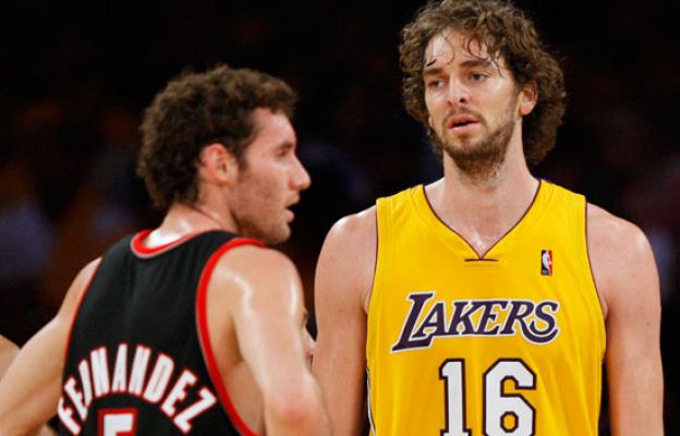Baloncesto en RTVE - Los Lakers vencen 96-76 a Portland