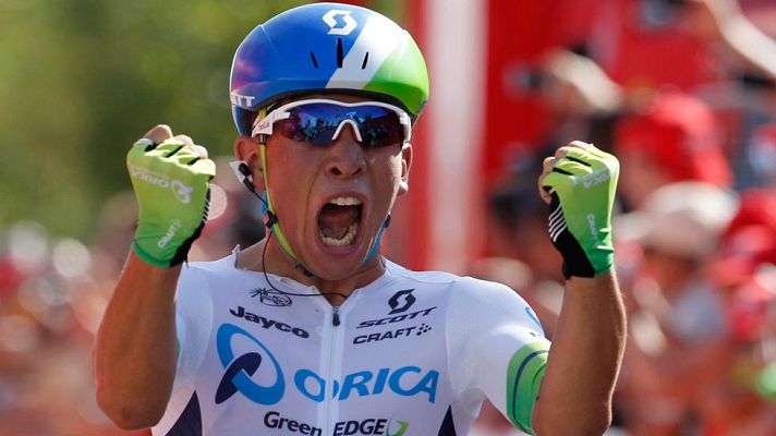 Vuelta ciclista a España - Ewan se impuso en un último kilómetro de infarto