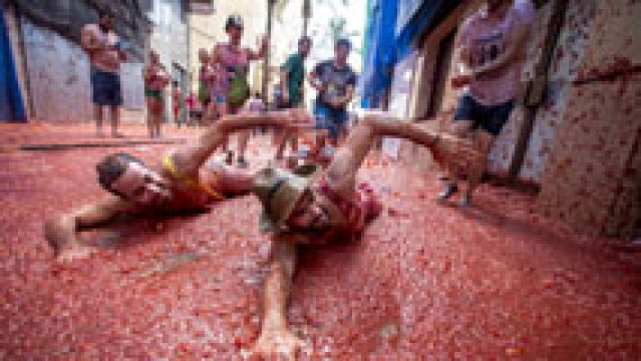 La Tomatina, la gran batalla del tomate