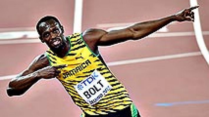 Bolt vuelve a someter a Gatlin en la final de los 200