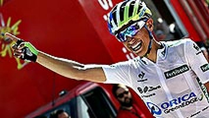 Telediario 1 - Esteban Chaves vuelve a ganar y recupera el liderato