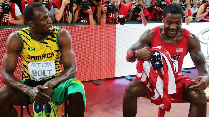 Telediario 1 - Bolt vuelve a ganar el duelo con Gatlin en los 200