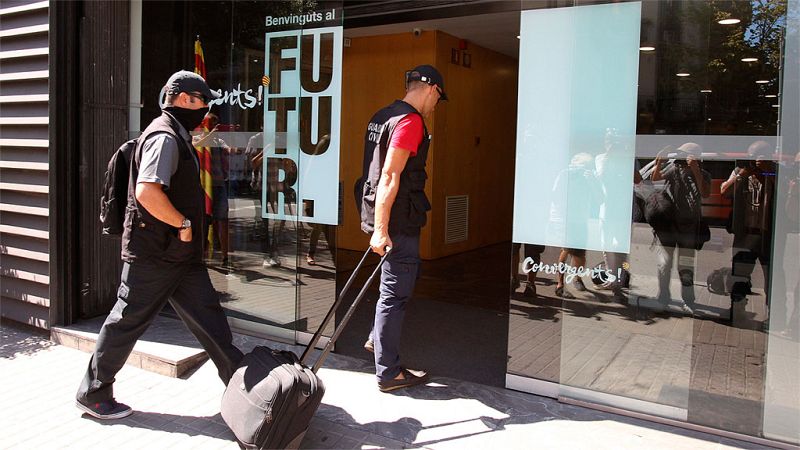 La guardia civil registra la fundación de Convergència por presuntas comisiones