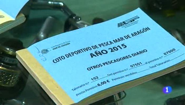 Noticias Aragón - Reportaje sobre el coto de pesca del Mar de Aragón